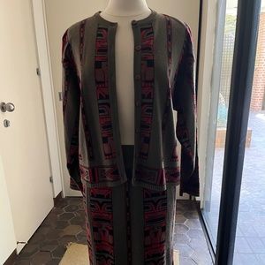 Vintage Rodier Sweater and Skirt set.